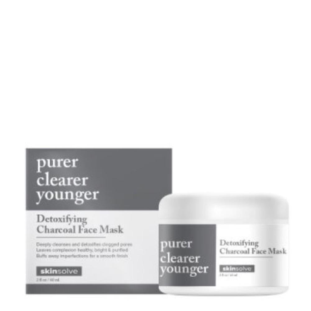 Skin Solve Detoxifying Charcoal Face Mask 2oz
